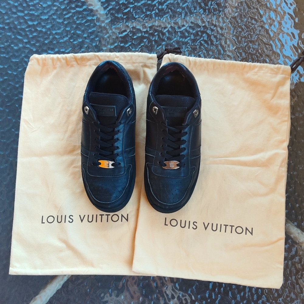 Louis Vuitton Men's Sneakers. With original Louis Vuitton bags for each shoe. - Picture 1 of 16